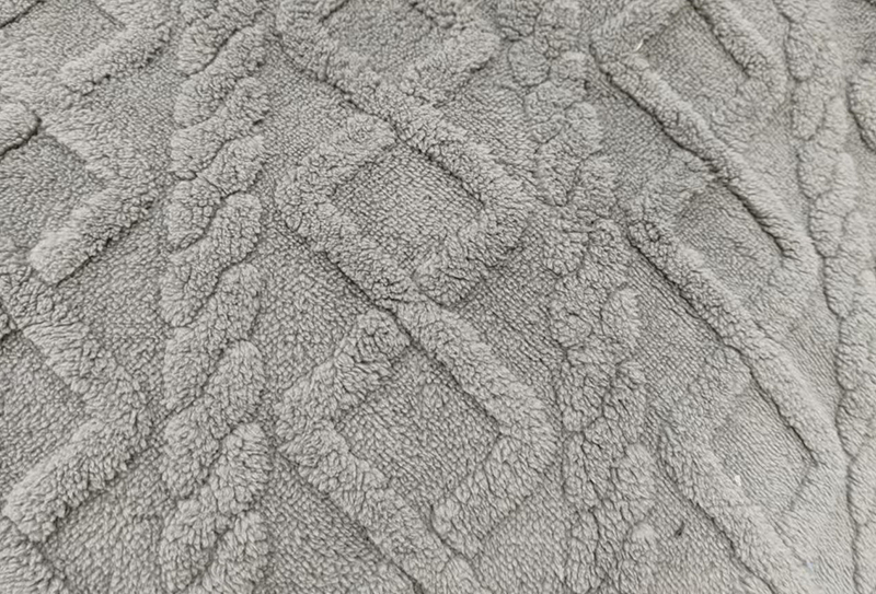 280 g/m² 185 cm țesătură moale din catifea din bumbac jacquard tridimensional