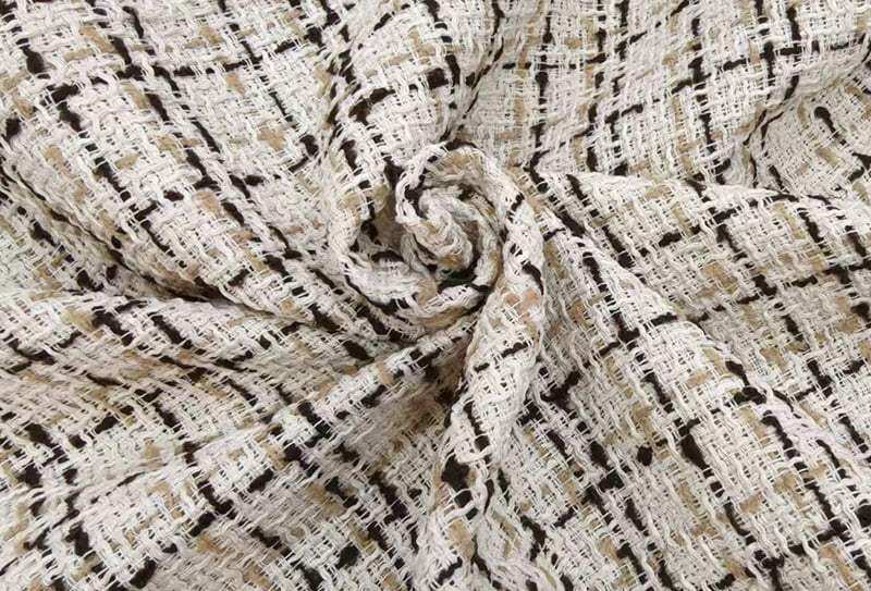 450 mg 148 cm țesătură tweed/țesătură inspirată de chanel ls540412 potrivit pentru genți de mână